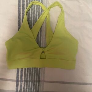 Fabletics Lime Green Women's Sports Bra